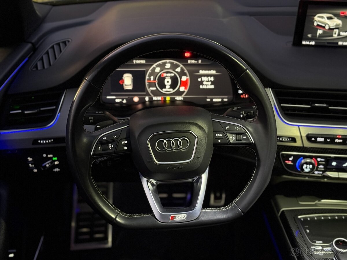 Audi SQ7 4.0 TDI Bose, Nočné videnie, Ťažné, 22”, Matrix - 11