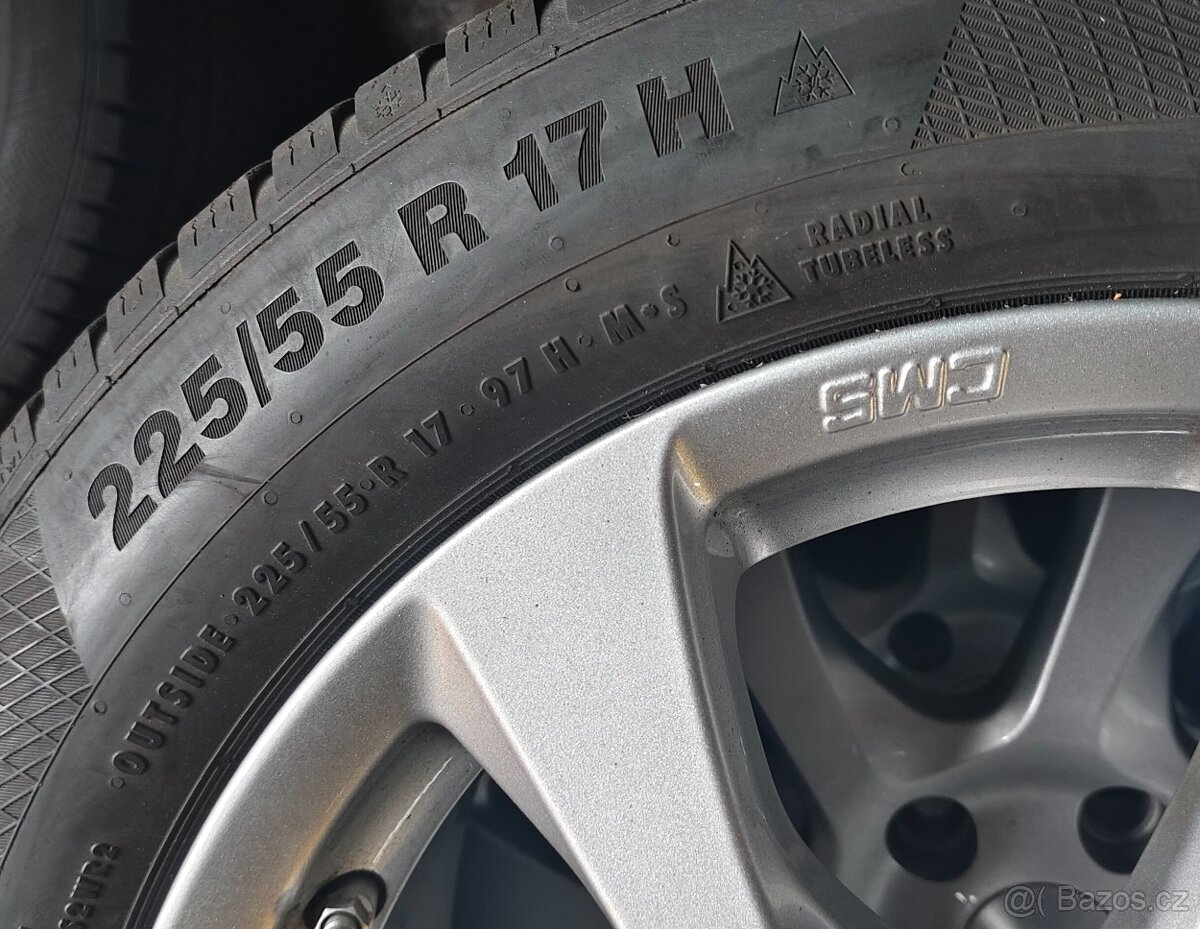 Alu CMS na Opel Insignia B + zimní pneu r17 - 11