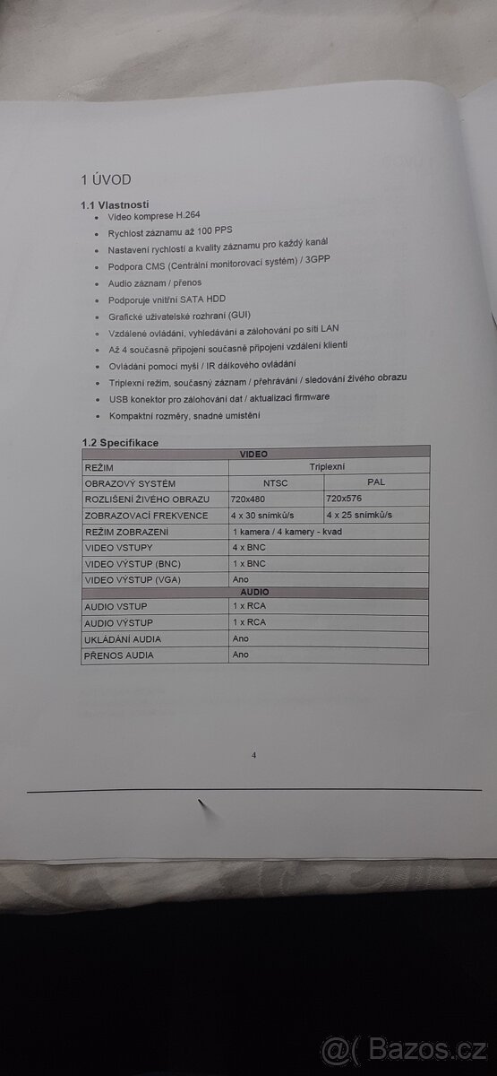 Záznamové zařízení DVR, kamery - 11