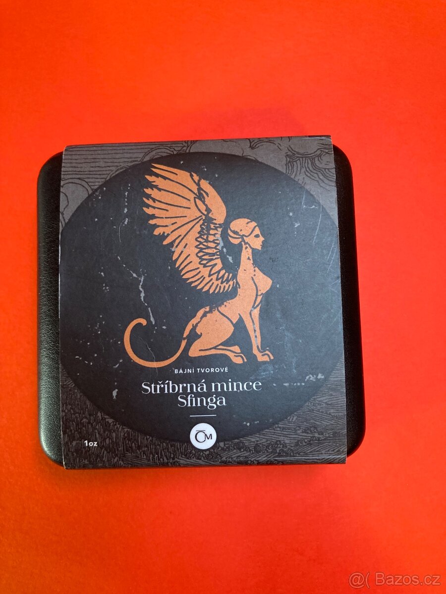 Stříbrná mince – Sfinga (Mythical Creatures – Sphinx) - 11