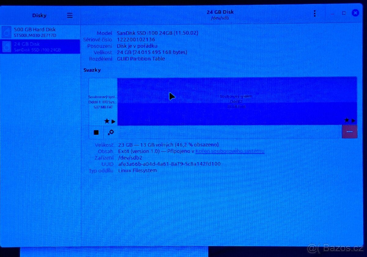 Notebook Asus Zenbook UX32A 6GB RAM 24GB SSD - 11