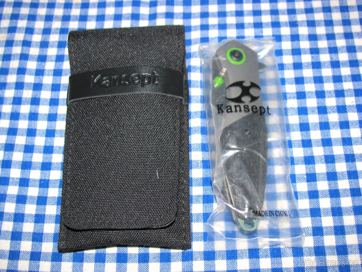 ZAVÍRACÍ NŮŽ - KANSEPT MISTAKEN - OCEL CPM-20CV / TITANIUM - 11