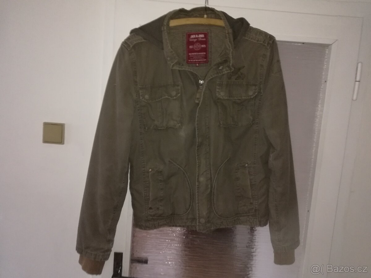 Podzim-zima bunda značky Jack and Jones vel. XL - 11