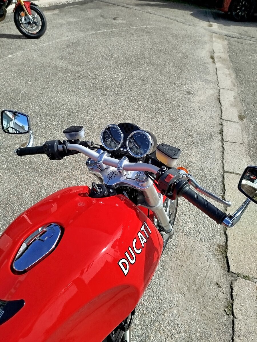 Ducati GT 1000, 1. MAJITEL V ČR, KÁSNÝ STAV, LADĚNÝ VÝFUK - 11