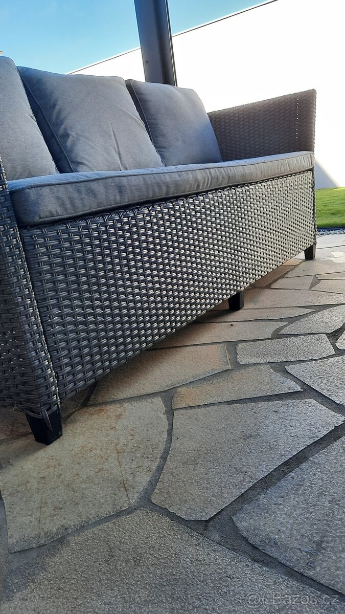 Relaxační Ratanová SESTAVA NA TERASU - 11