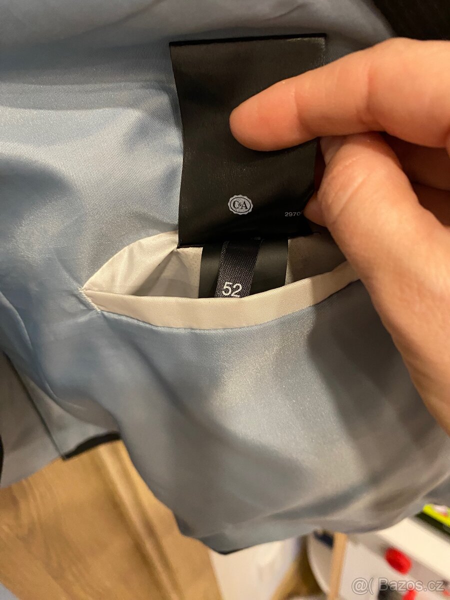 Pánský oblek C&A, velikost 52 - 11