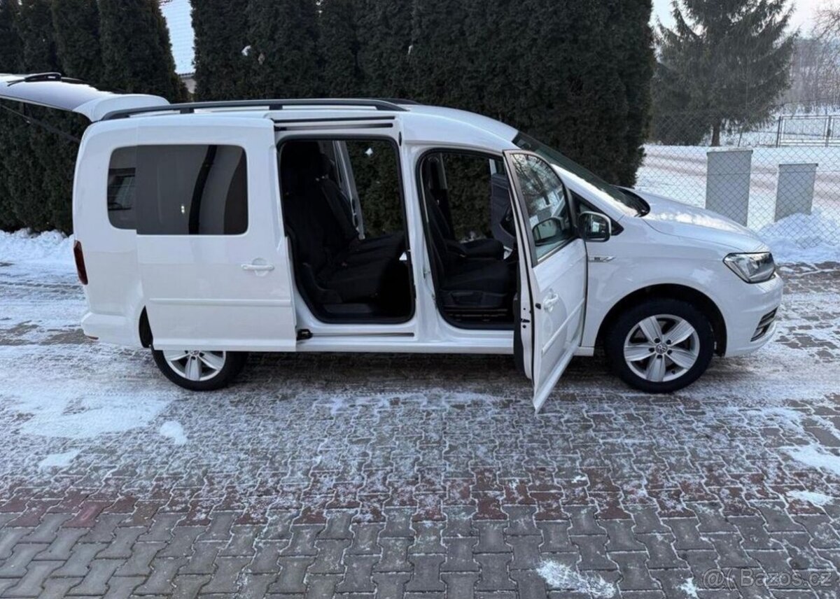 Volkswagen Caddy 2,0TDi MAXI 1Majite,2x šoupačk nafta - 11