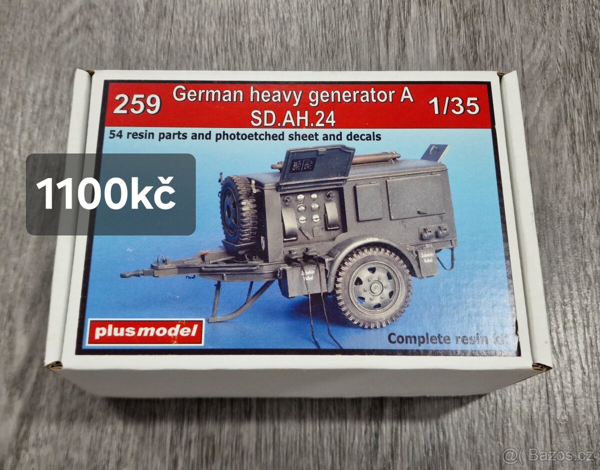 Plastikové modely technika WWII - 11