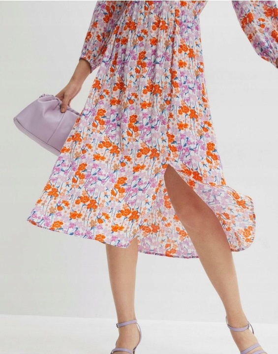 Krásné midi šaty 46/48 - 11