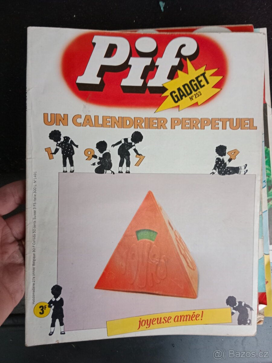 Francouzský komiks PIF - 11