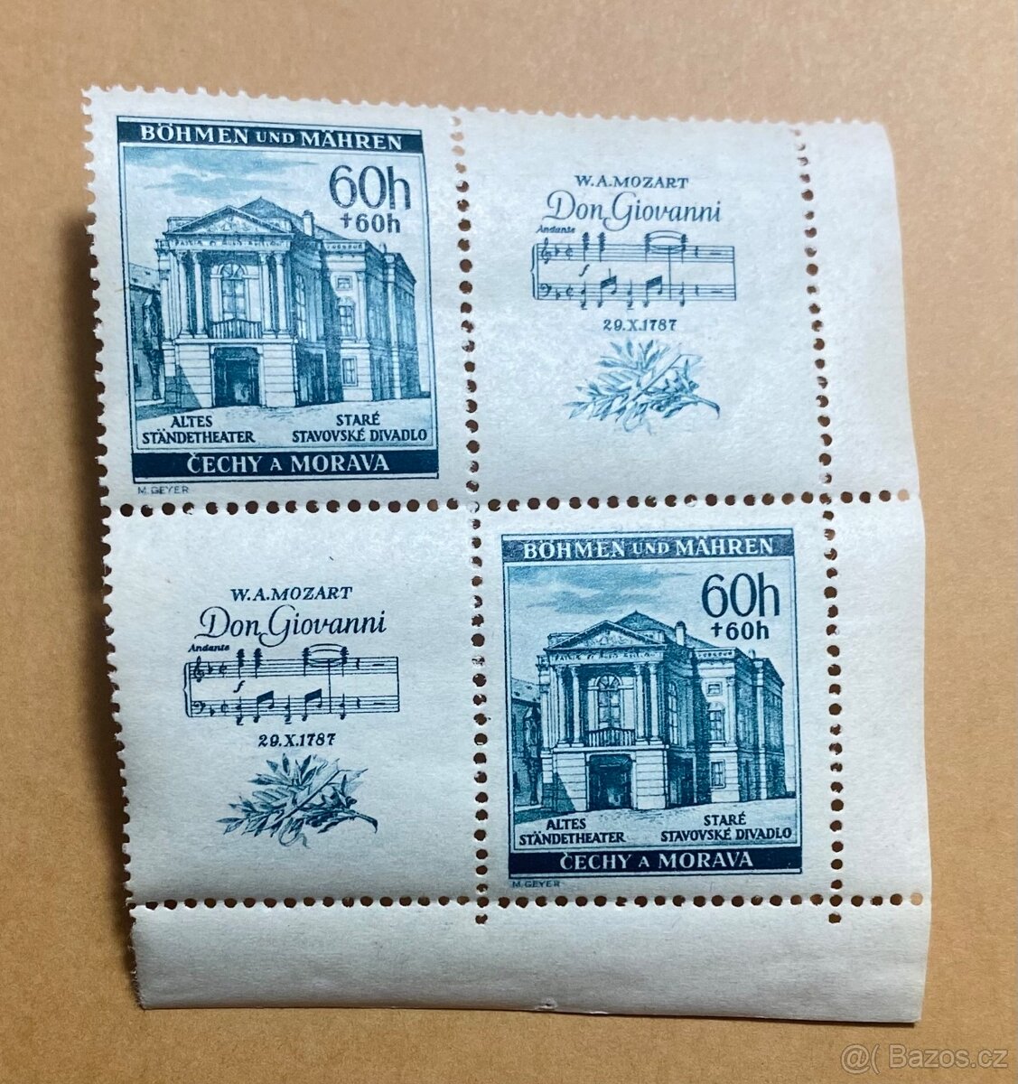 Poštovní známky z období protektorátu - 11