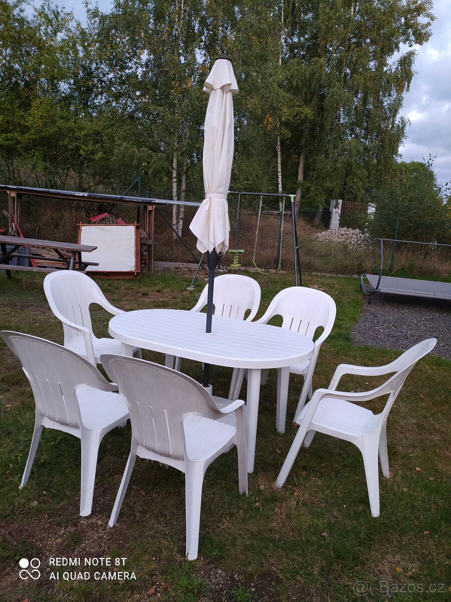 ZAHRADNÍ/ TERASOVÝ SET - 9ks - 11