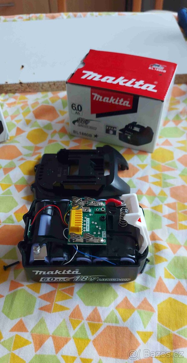 Aku pro nářadí Makita 18V/ 6.0mAh-neoriginál,nové TOP. - 11