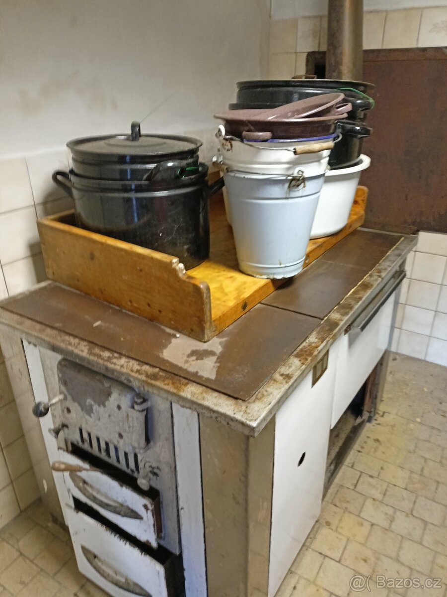 Stará kuchynské kamna - 11