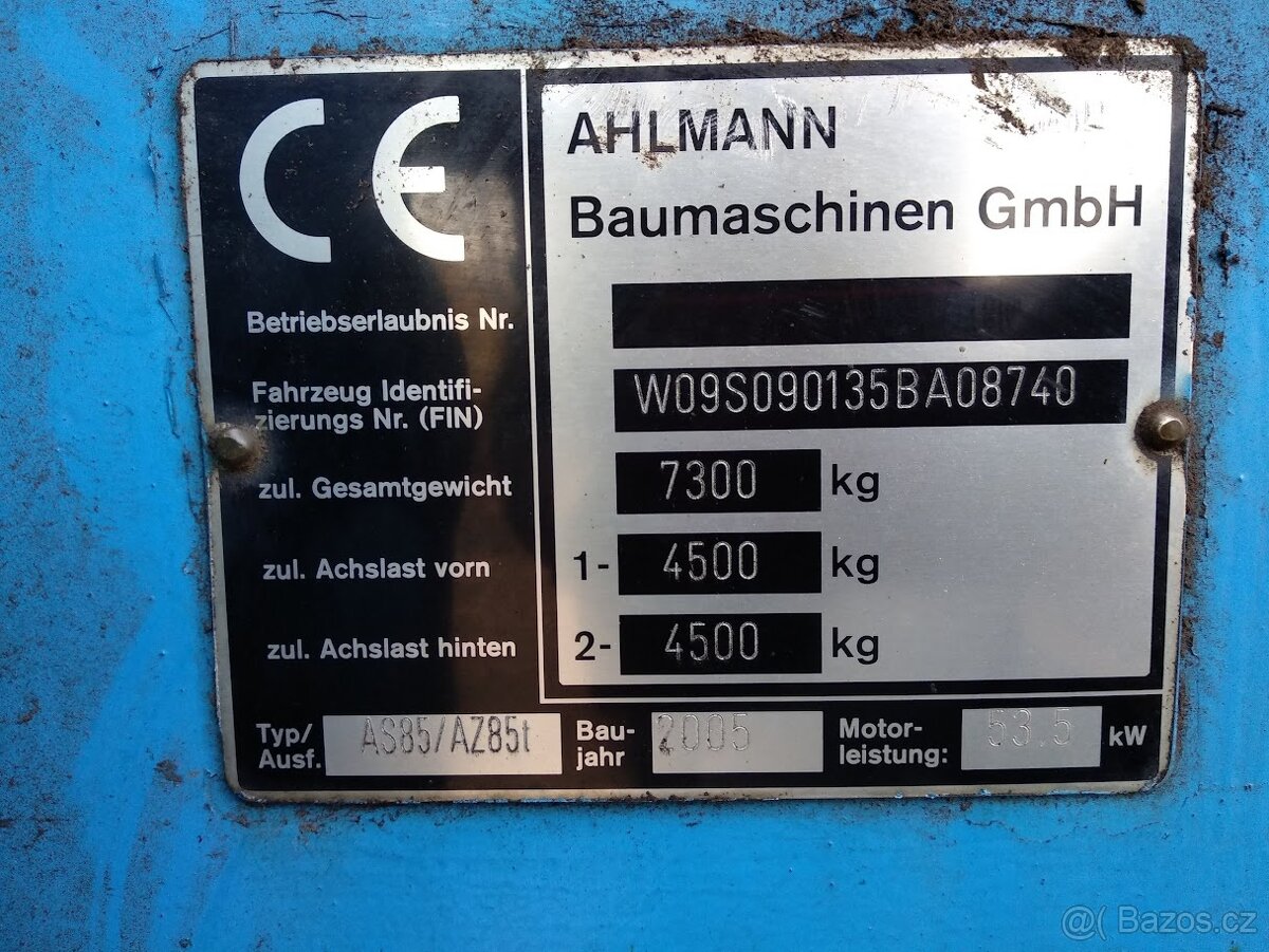 Ahlmann AZ/AS85 - 11