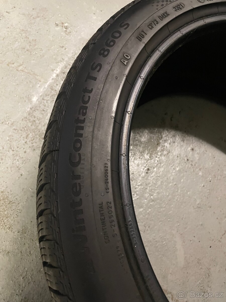 Zimní pneu 4ks Continental 255/40/20 90% - 11