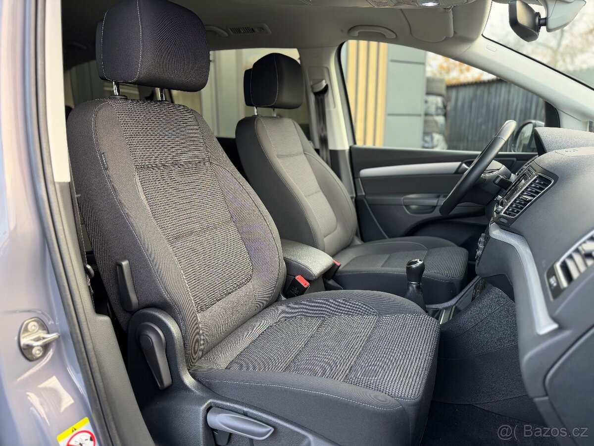 Volkswagen Sharan 2.0 TDI 110Kw Webasto Kamera M2021 -ZÁRUKA - 11