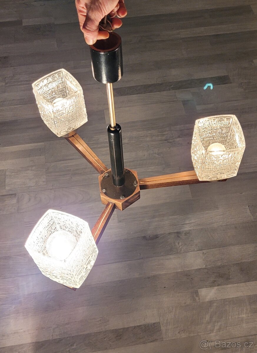 Retro lustr krásný 2ks - 11