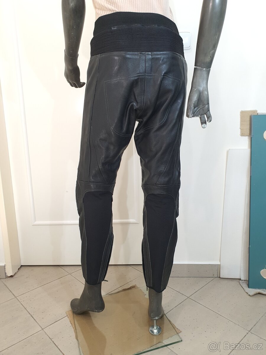 Kalhoty na moto Tschul Kožené Vel. 38 M - 11