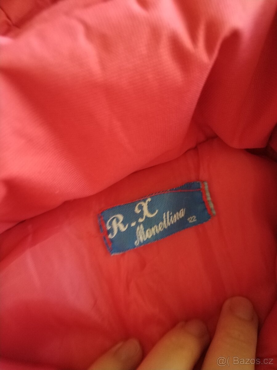 Zimní oblečení velikost 98 až 122, kombinézy - 11