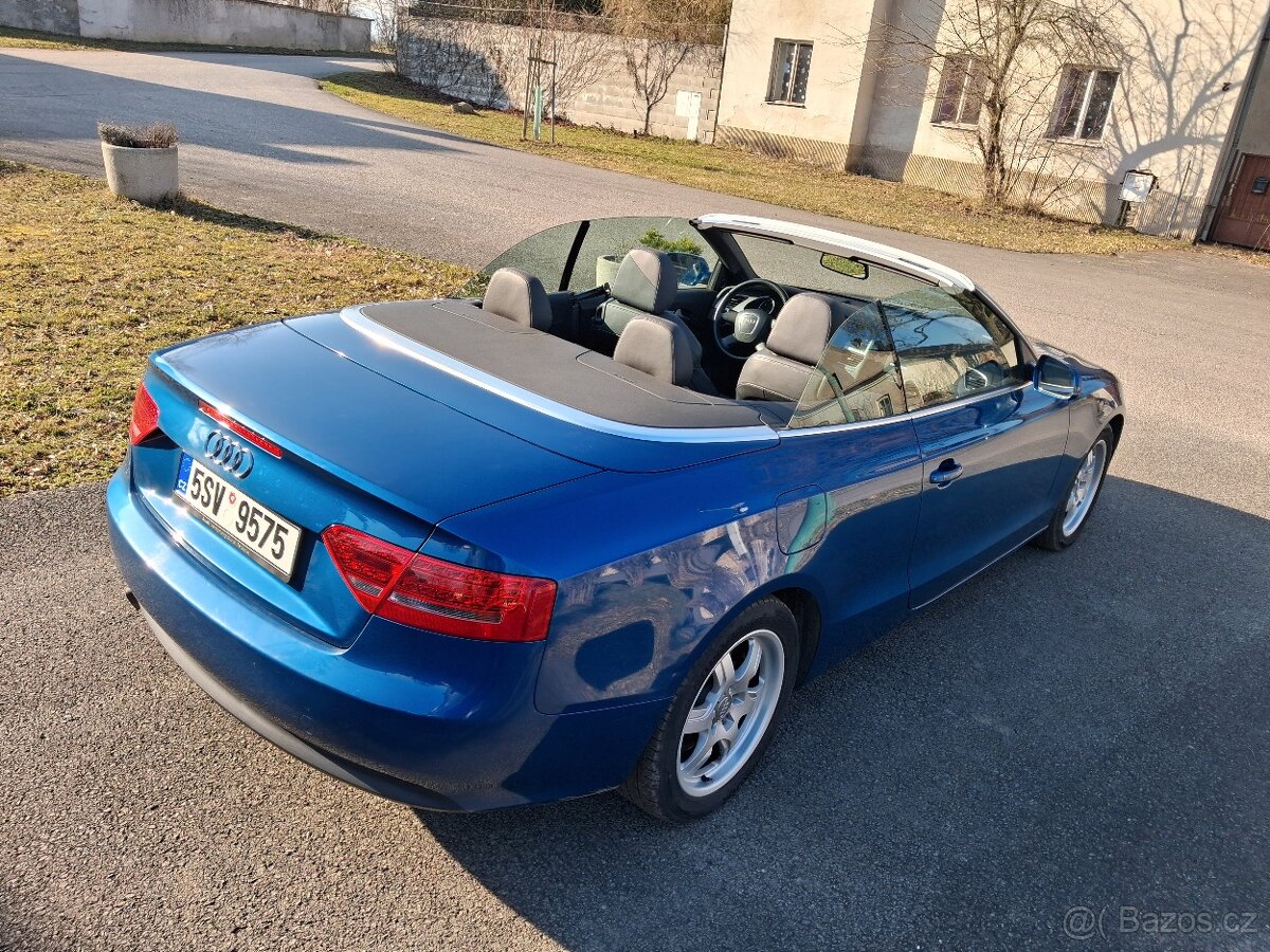 Prodám Audi A5 cabriolet 2.0Tdi 125kW - 11