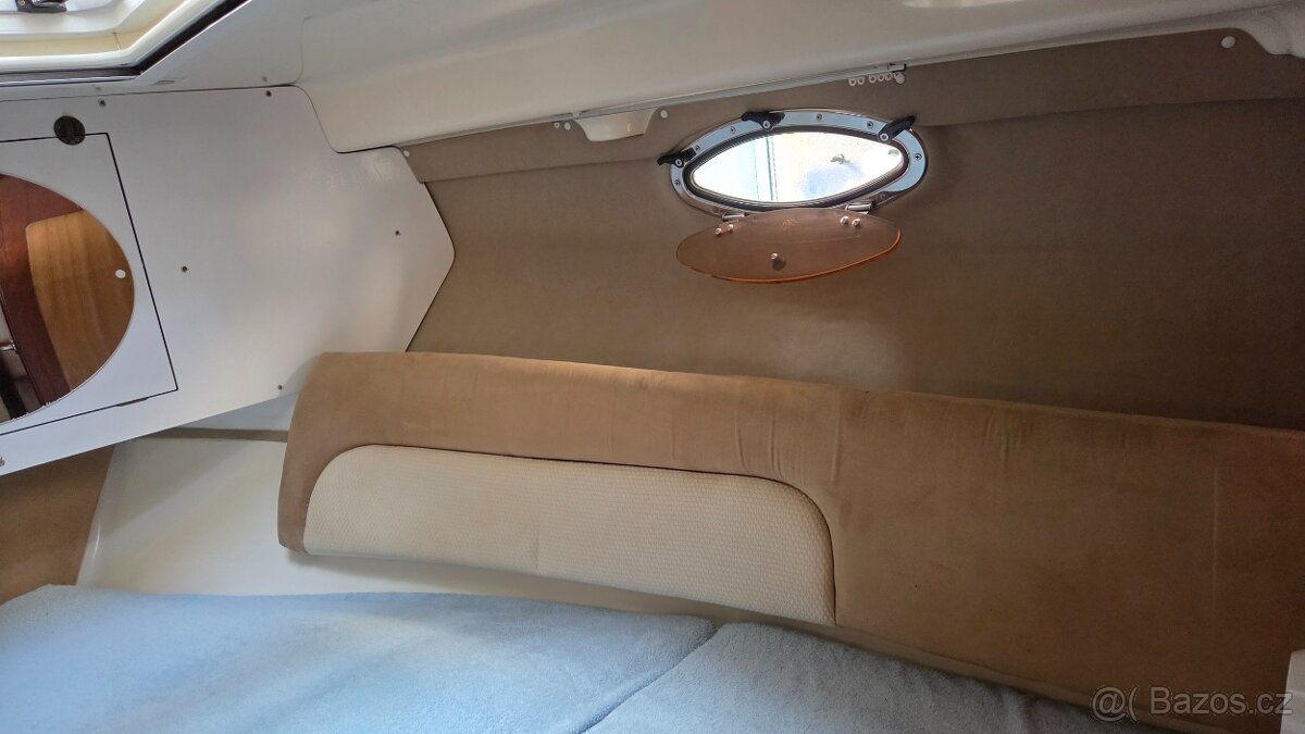 LOĎ ITALMAR, CABIN 23 + motor 225hp + dvouosí vlek - 11