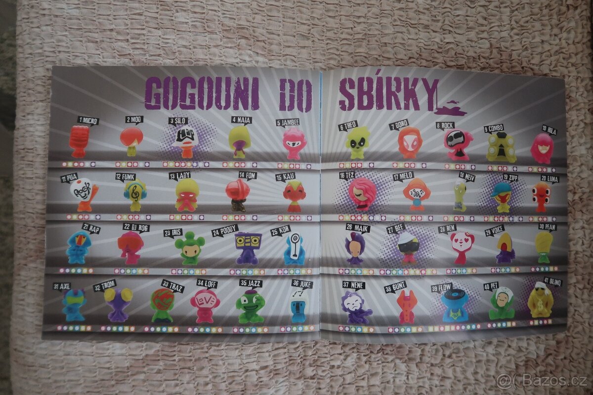 Gogouni figurky. album čepice. - 11