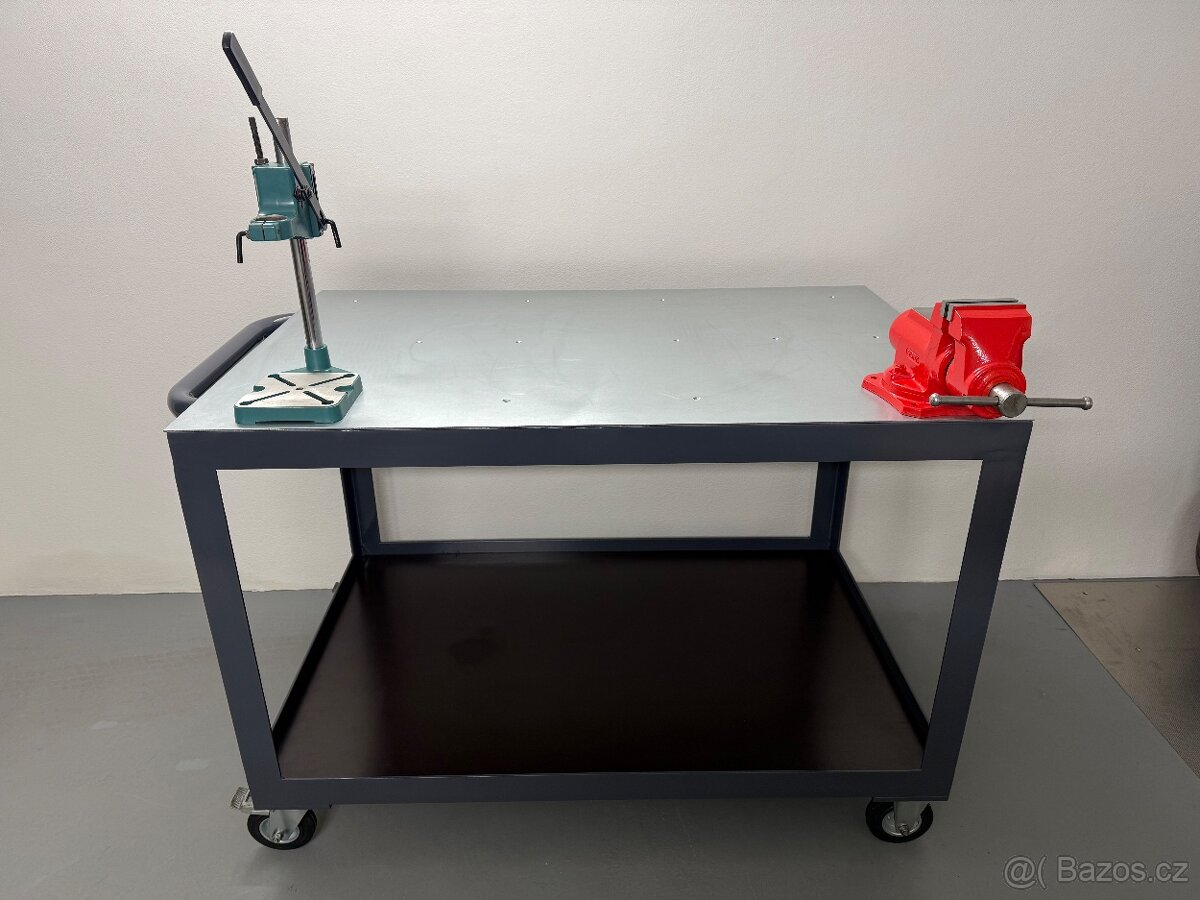 Pojízdný dílenský ponk,stůl - 11