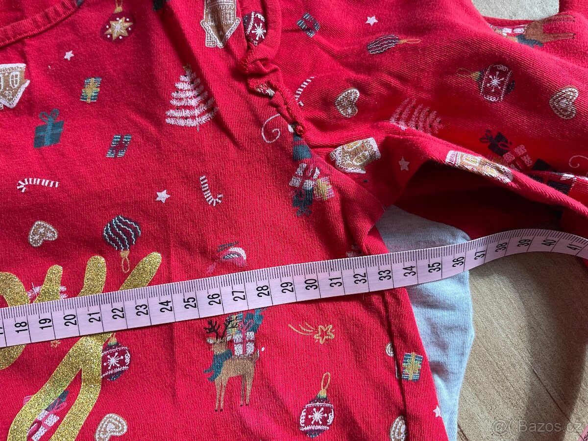 Dívčí pyžámko -vánoční-Little kids- 122 - 11