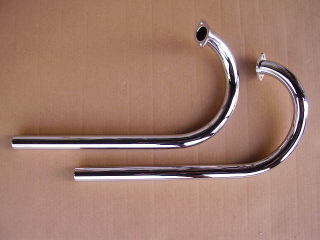 Nové výfukové kolená na motocykle JAWA,ČZ. - 11