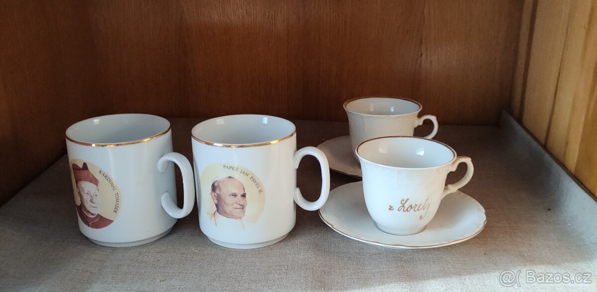 Hrnky na čaj, kafe, bylinky,šálky s podšálky - 11