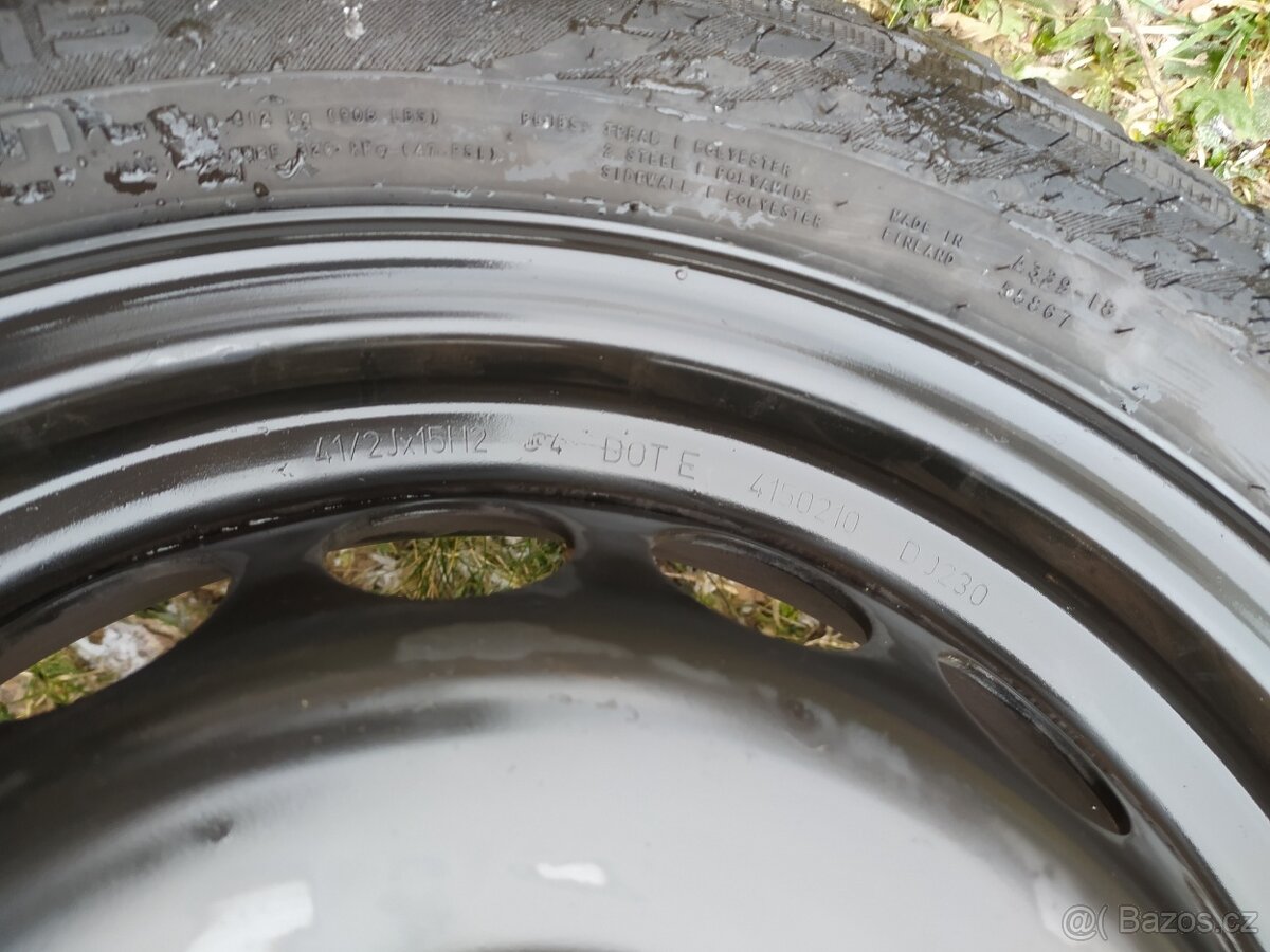Zánovní zimní kola 4× Nokian 165/60 R15 - 11