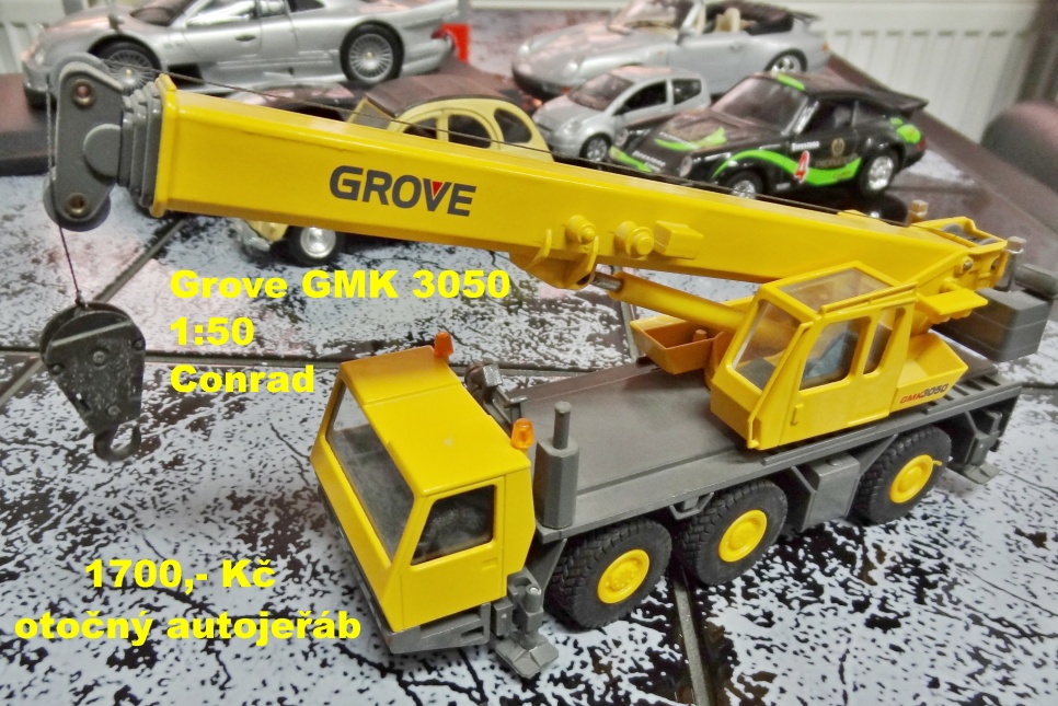 modely aut, jeřábu, WRC - 11