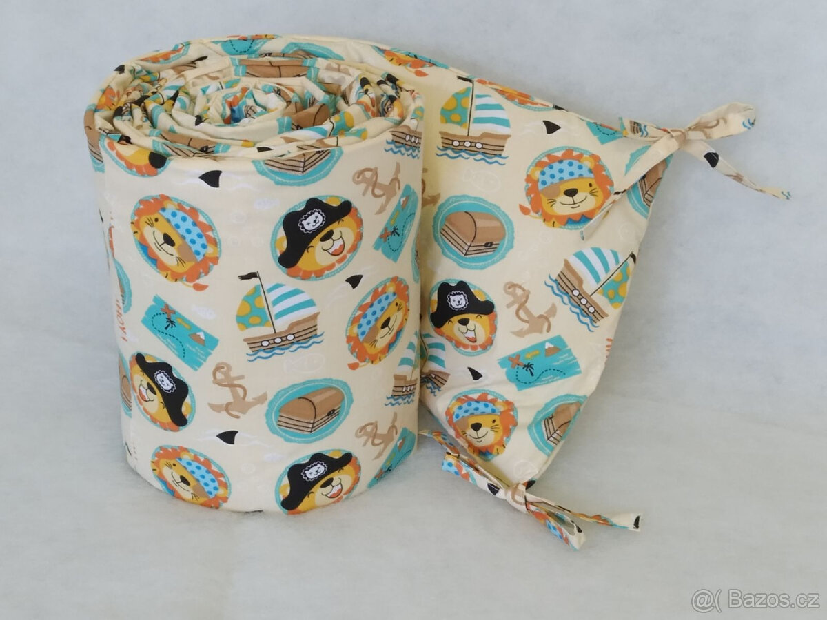 Nový mantinel do postýlky mix vzorů - 11