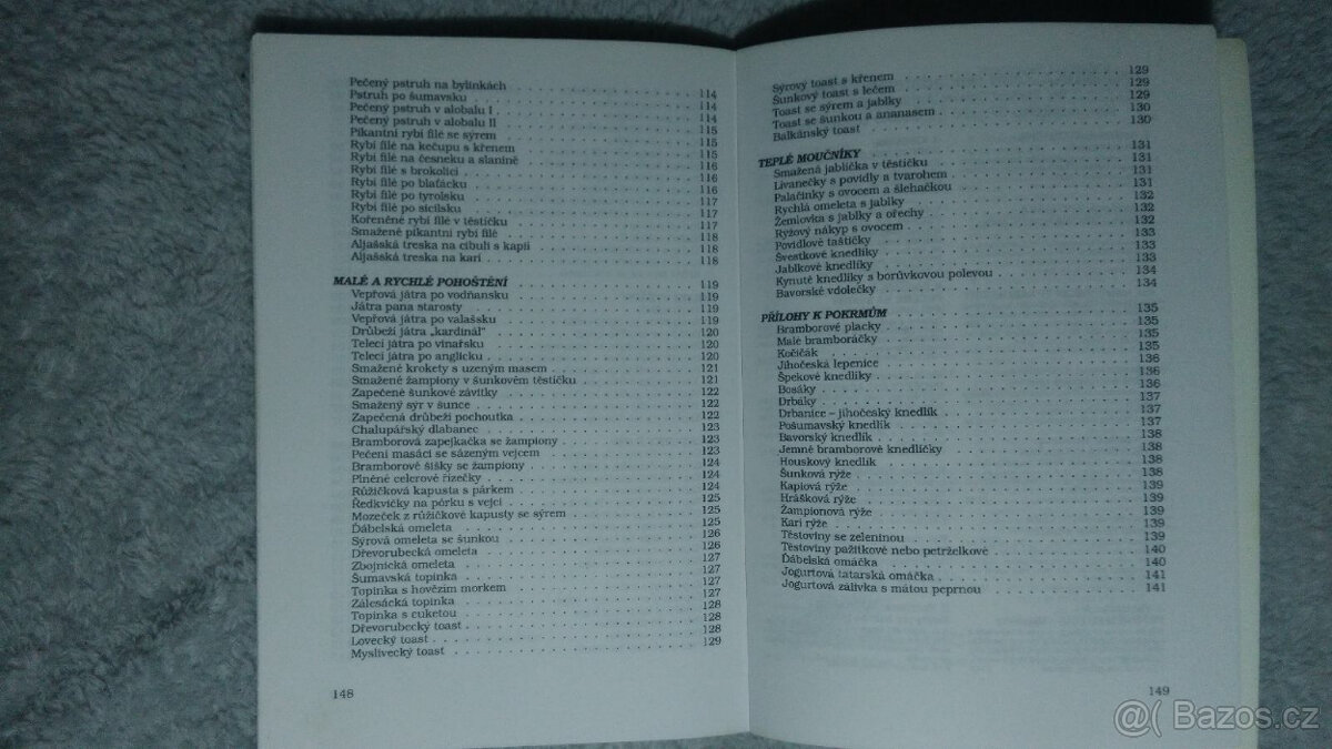 Kuchařky, recepty - 7 knih - 11