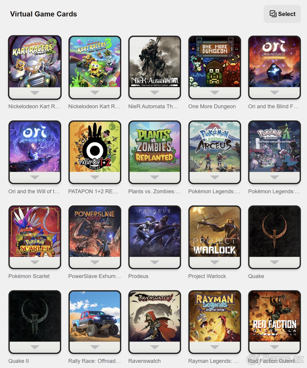 Switch 2 +1TB SD, Pro Controller, účet - 180 her - 11