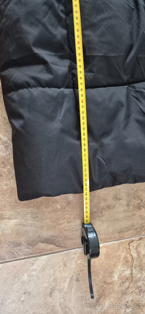 Nový kabát zimní černý v. L - 11