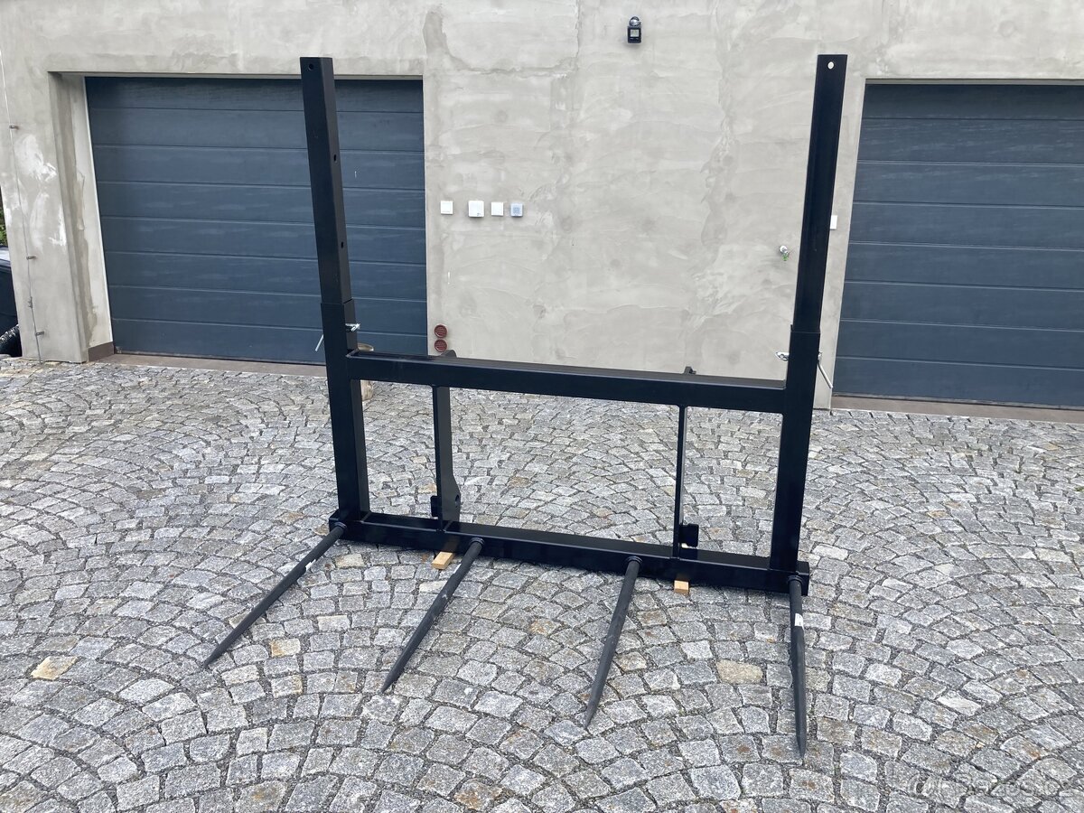 Nosič balíků na manipulátor/vidle na balíky/sklopné hroty - 11