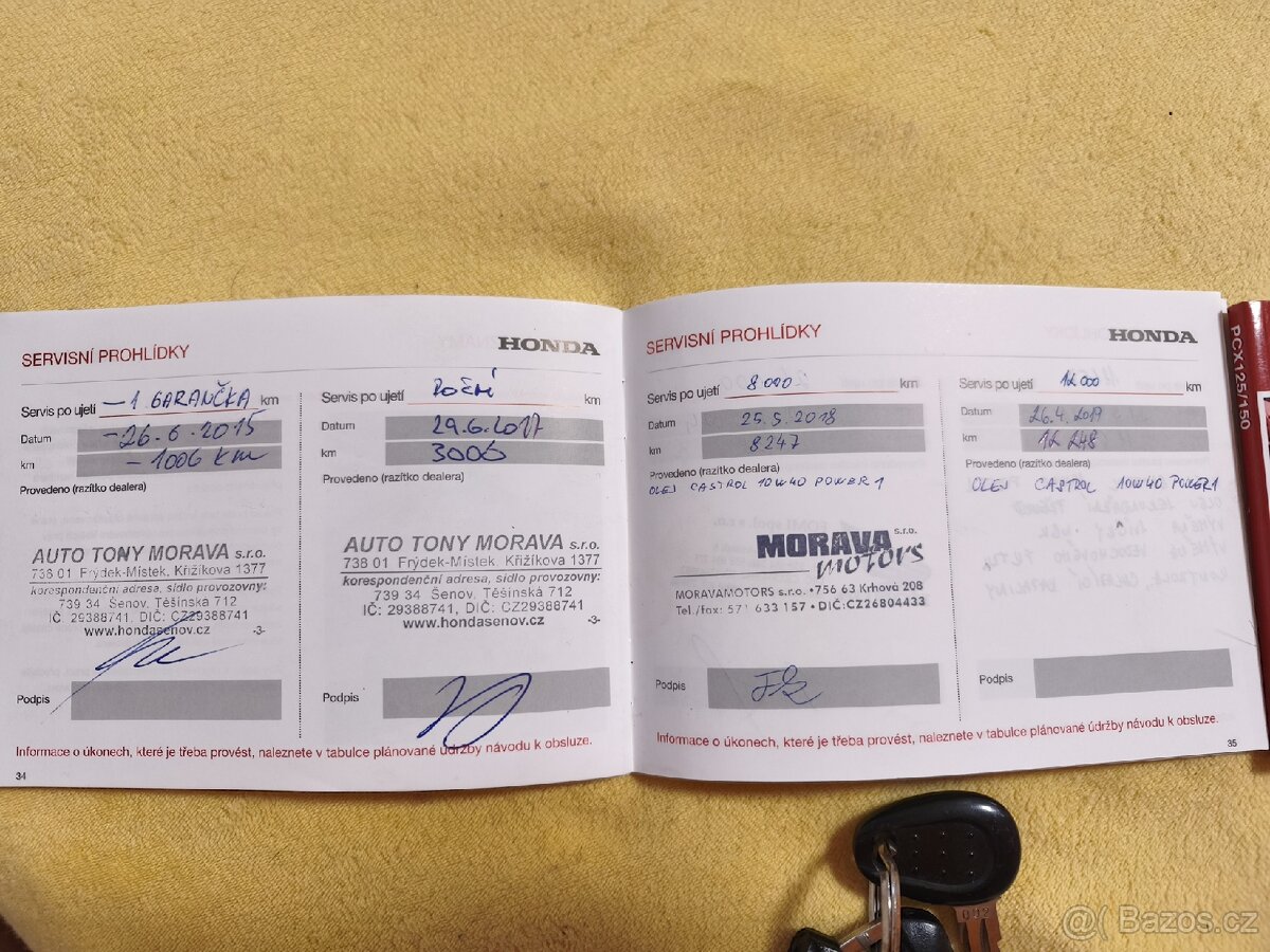 Havarovaný skůtr Honda PCX 125 - 11