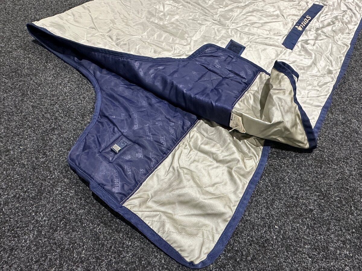 Deka výběhová Bucas-POWER TURNOUT EXTRA HIGH NECK 300G 155cm - 11