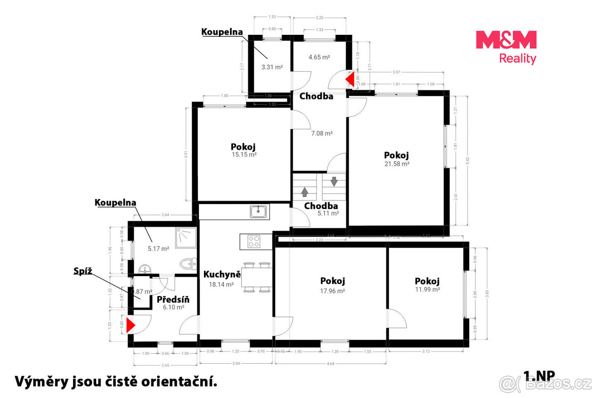 Prodej rodinného domu, 117 m², Klabava - 11