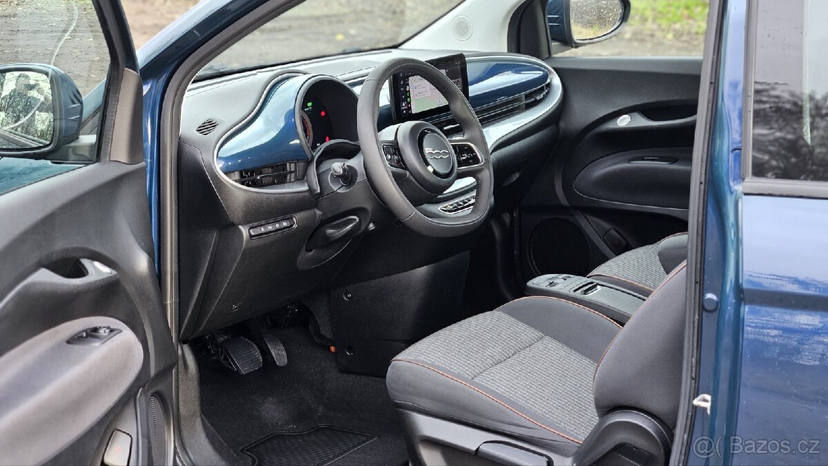 Fiat 500E Cabrio 87kW 42Ah bat Oceano - 11