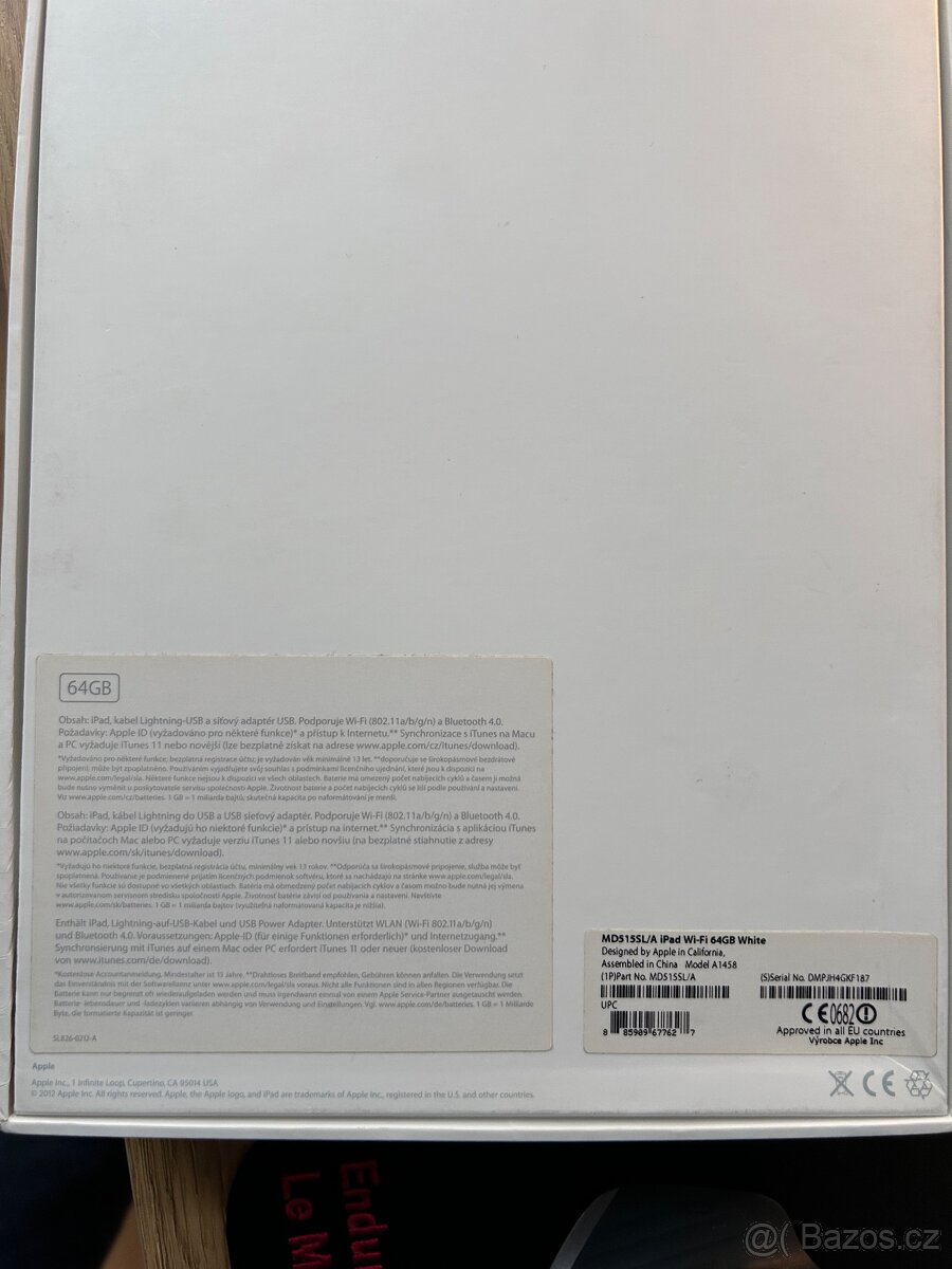 Apple Ipad 4th generation - 64 GB wi-fi - 11