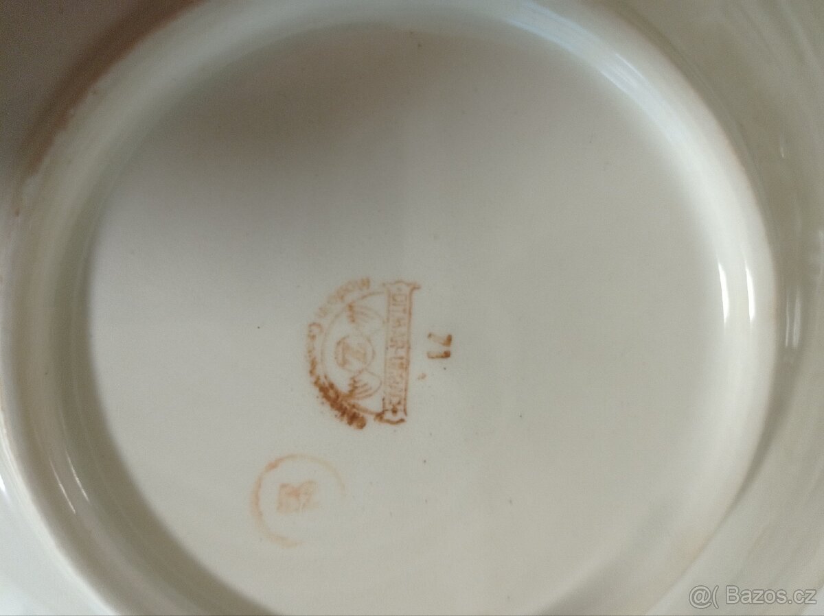 Retro miska a talíře - 11