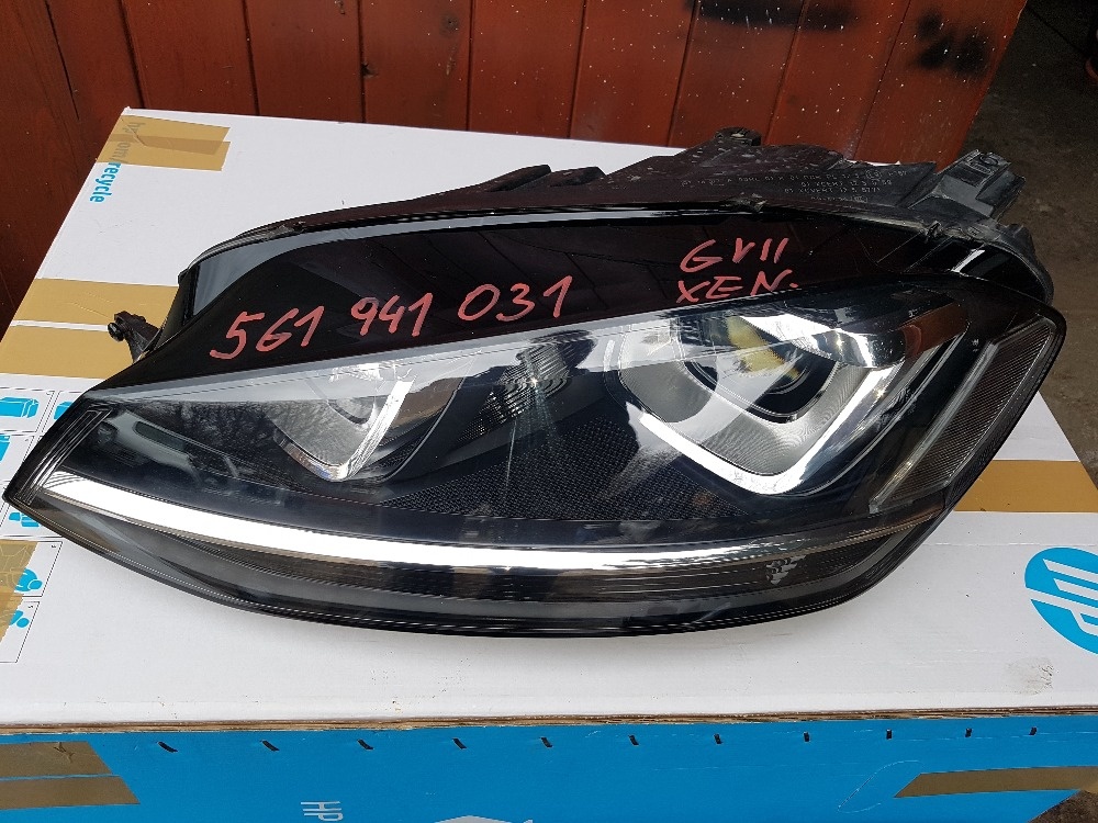 vw golf VII. hb i variant 4x kapota, blatníky světla dveře - 11