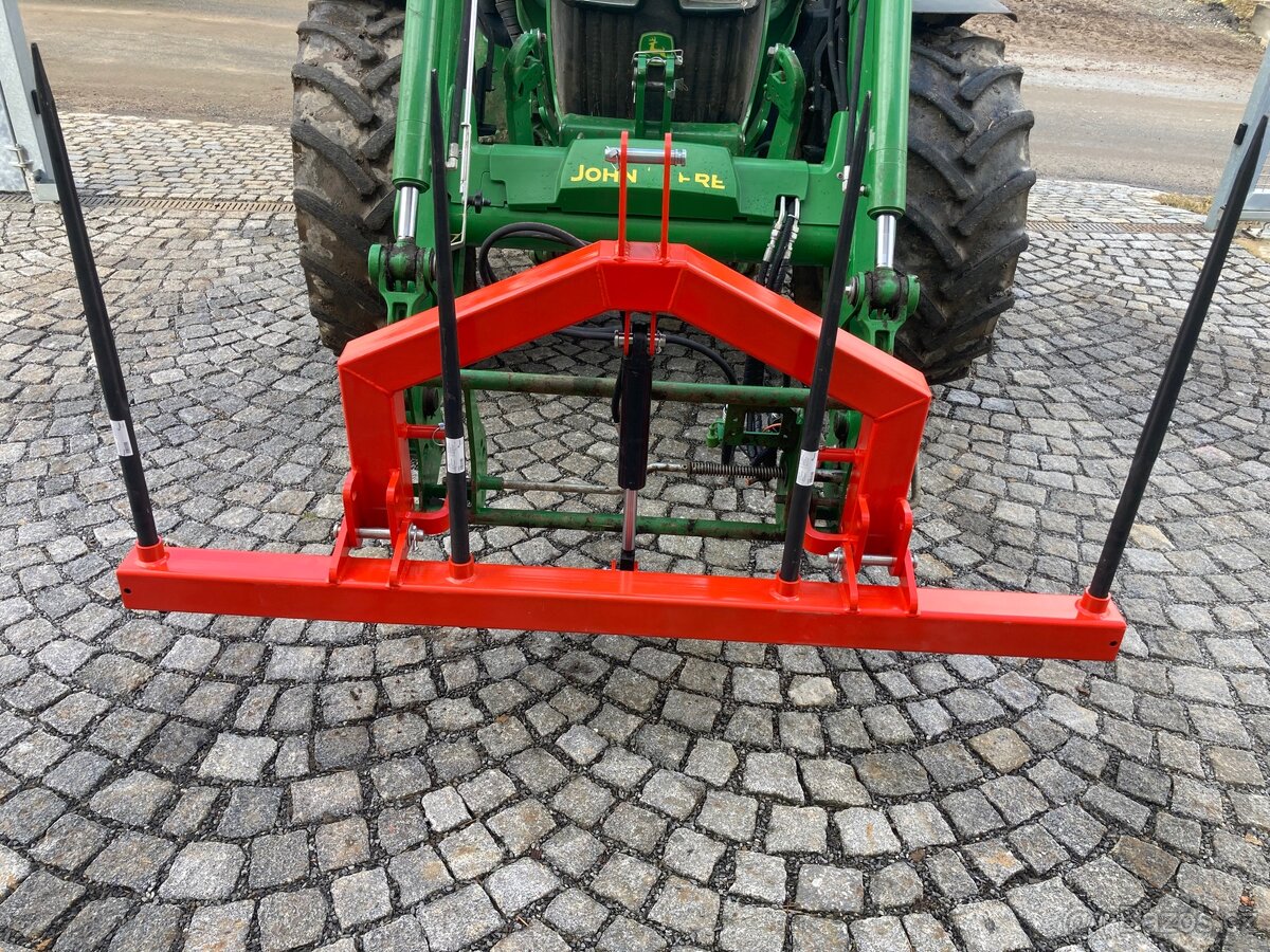 Nosič balíků-sklápěcí hroty/Špice na balíky/Vidle na balíky - 11