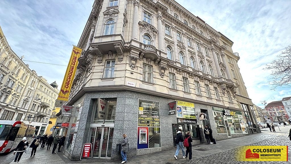 Brno - Zelný trh, pronájem bytu OV 3+1, 103 m² – byt - 11