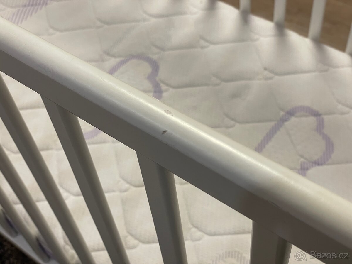 Dřevěná dětská postýlka Scarlett Atlanta - 11