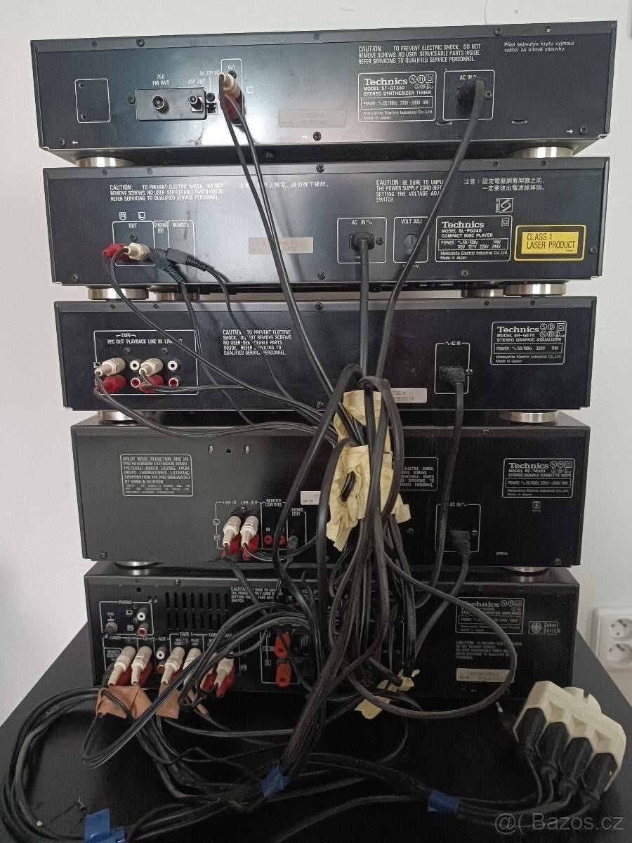 HI-FI SYSTÉM TECHNICS - 5 dílna sestava - TOP DĚLO - 11