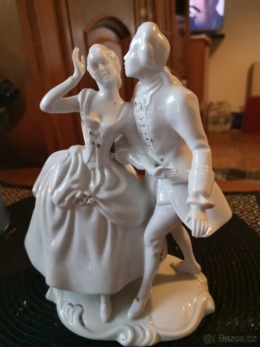 porcelánové sošky značené - 11